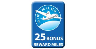 Get 25 Bonus Air Miles Tile Image